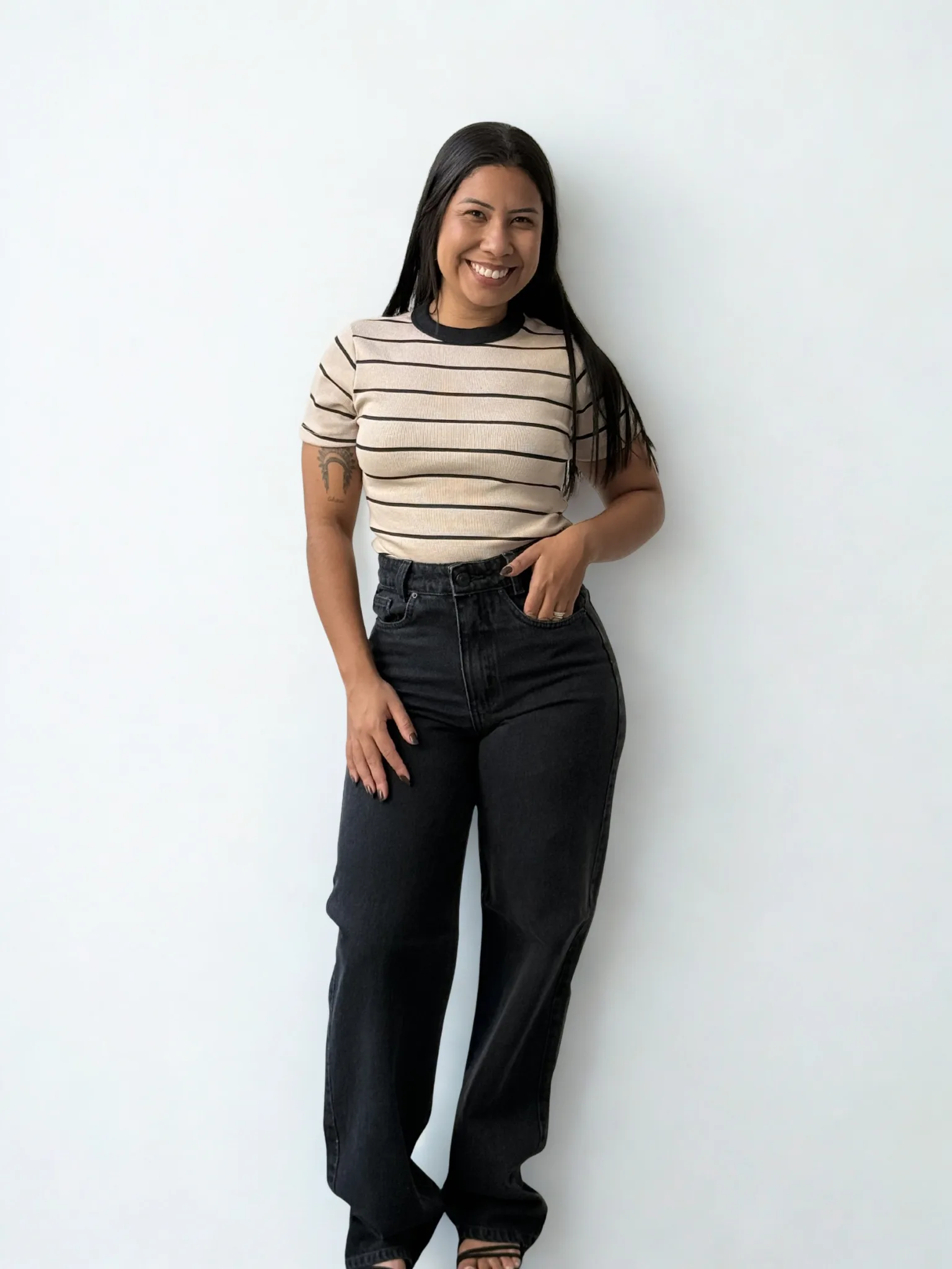 CALÇA ELISA JEANS ESTONADO