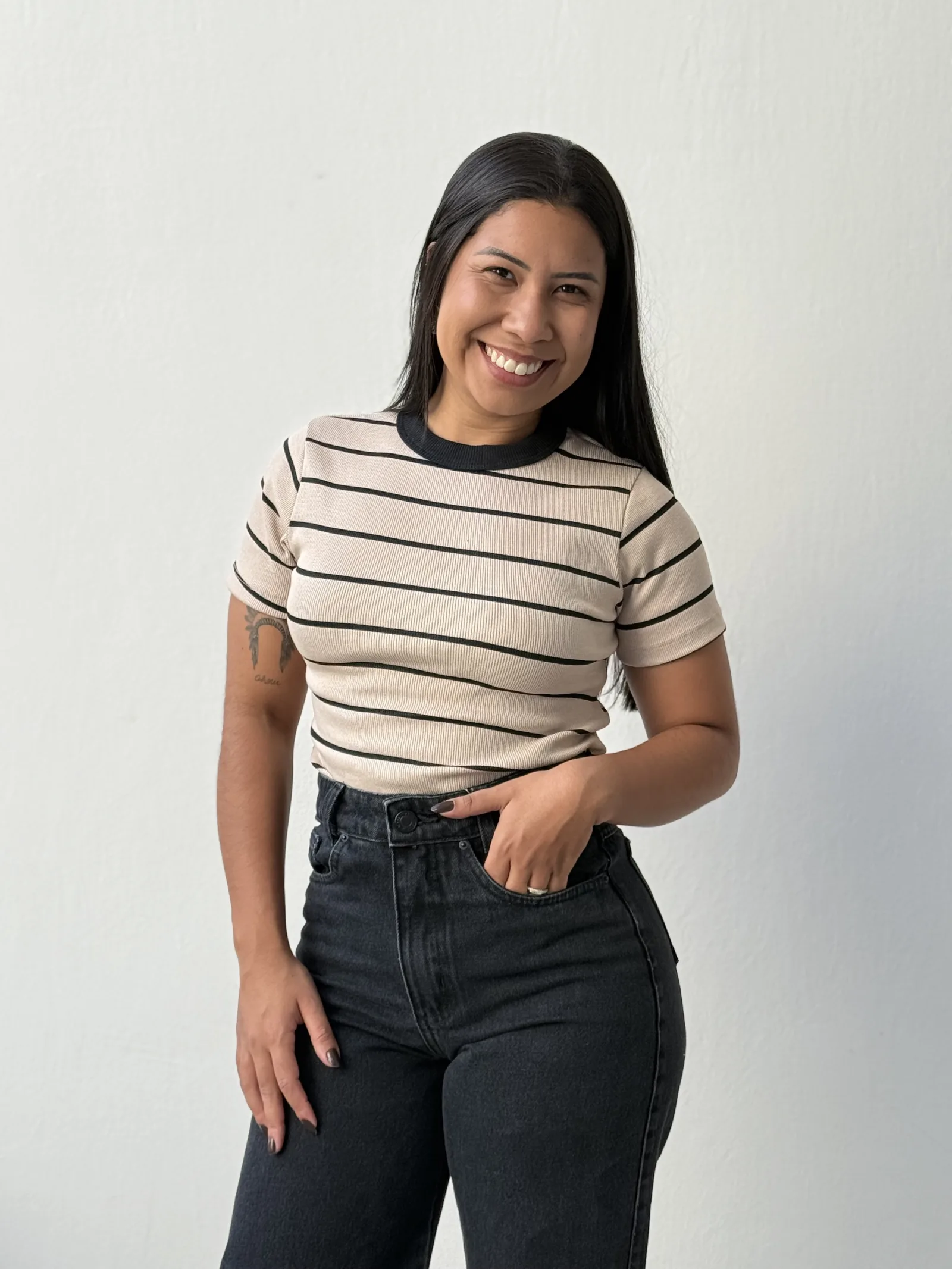 BLUSA LARI LISTRAS
