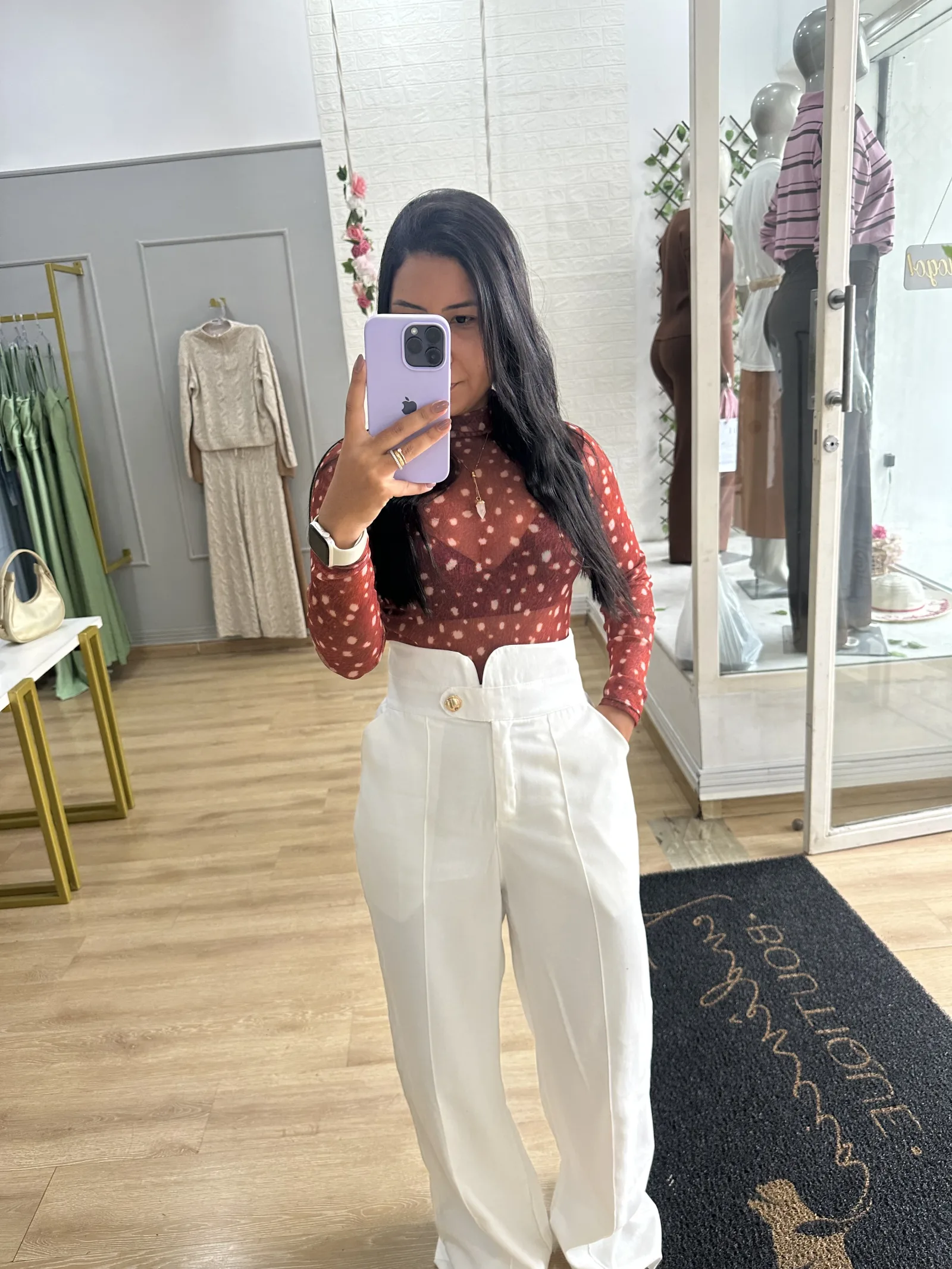 CALÇA MILANO ALFAIATARIA BOTÕES