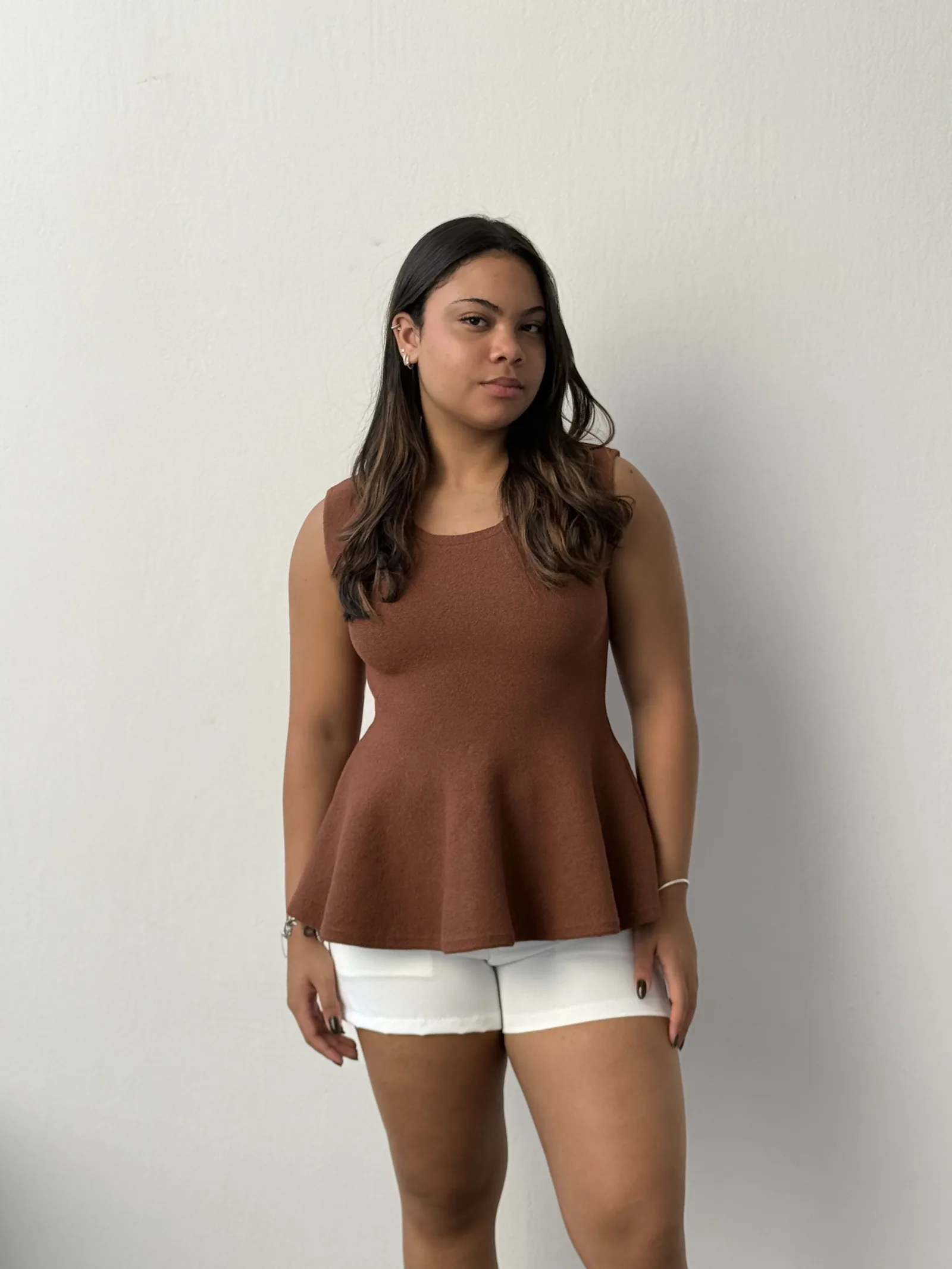 BLUSA ANITTA PEPLUM MODAL