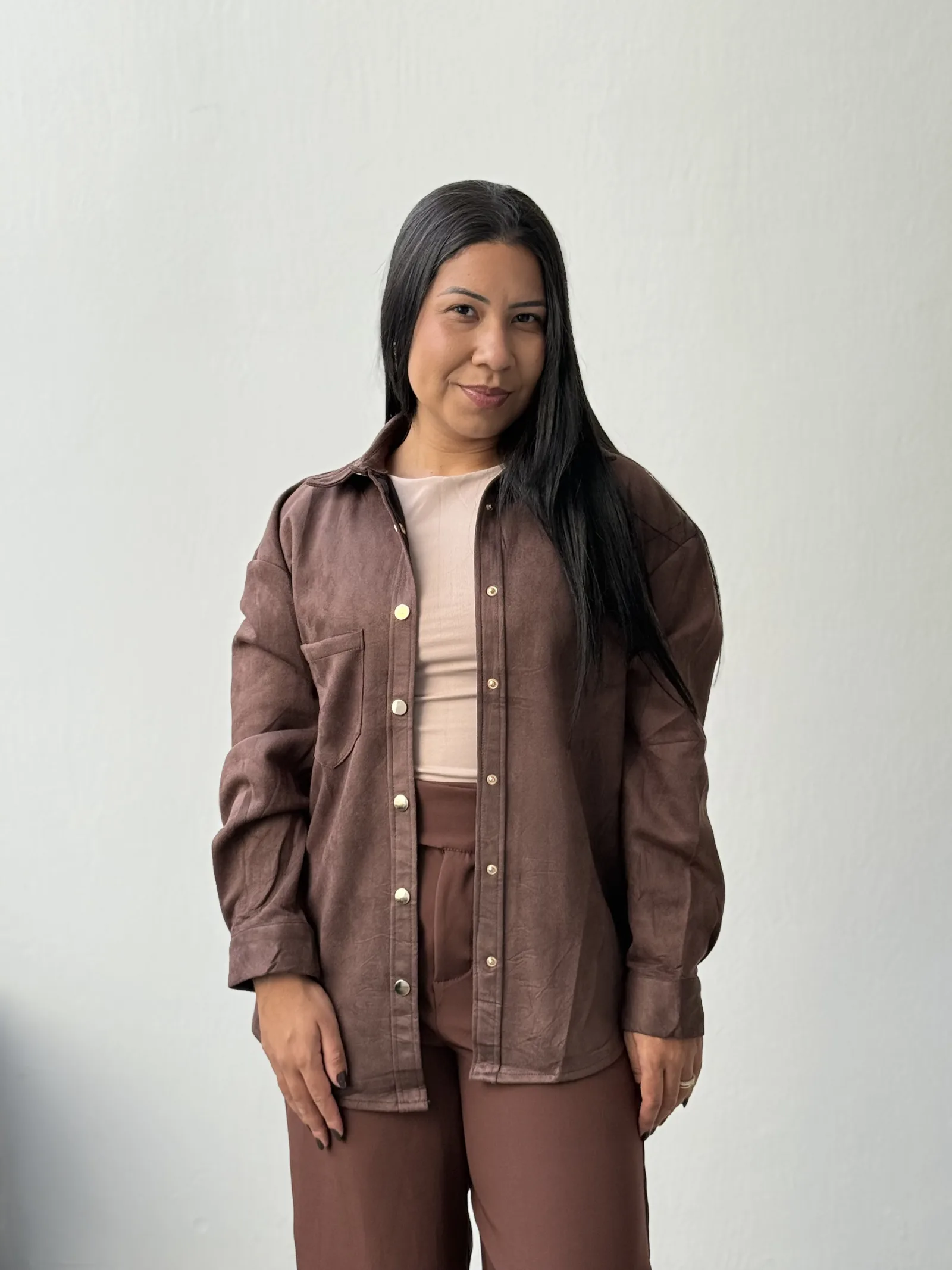 CAMISA CATHARINE SUEDE