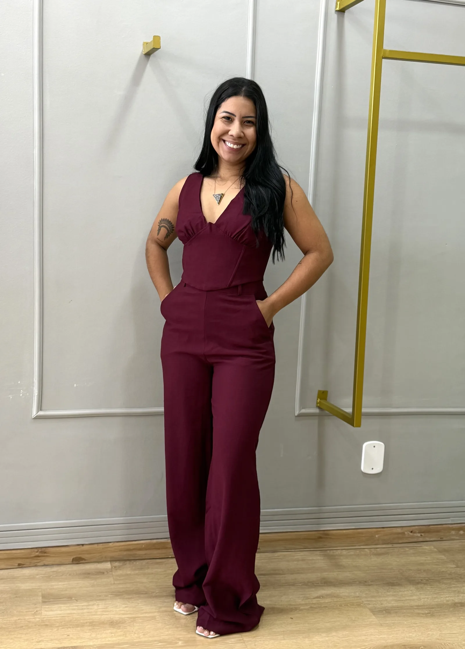 CONJUNTO NICOLE ALFAIATARIA